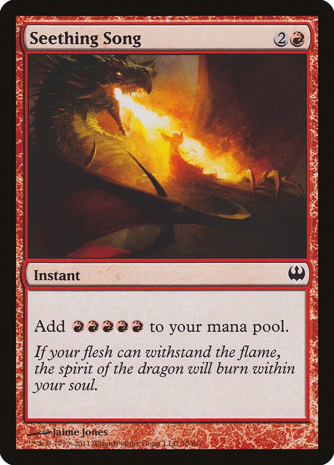Seething Song 70 (Duel Decks: Knights vs. Dragons)  | Good Games Adelaide SA