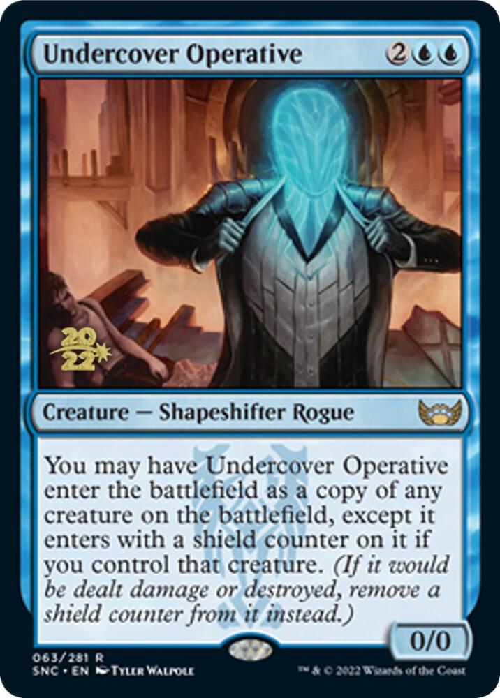 Undercover Operative 63 (Prerelease Cards)  - Foil | Good Games Adelaide SA