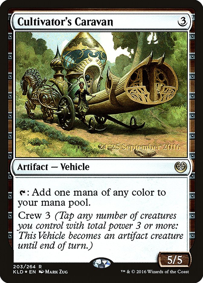 Cultivator's Caravan [Kaladesh Promos] | Good Games Adelaide SA