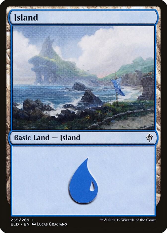 Island 255 (Throne of Eldraine)  | Good Games Adelaide SA