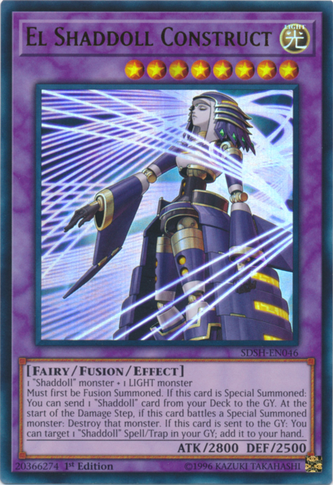 El Shaddoll Construct [SDSH-EN046] Ultra Rare | Good Games Adelaide SA