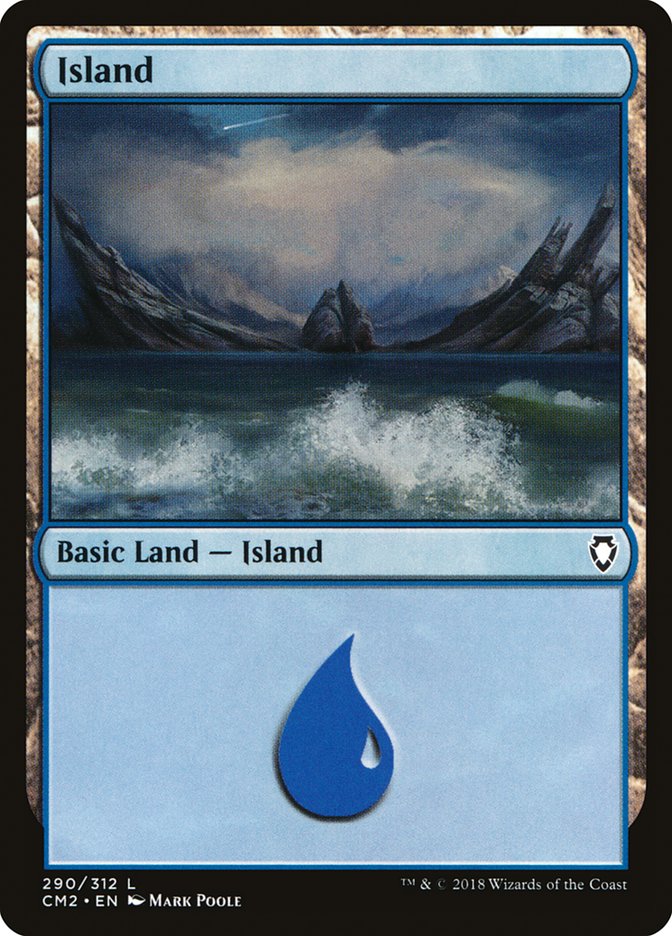 Island (290) [Commander Anthology Volume II] | Good Games Adelaide SA