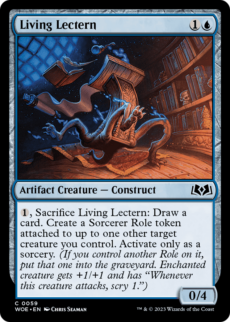 Living Lectern [Wilds of Eldraine] | Good Games Adelaide SA