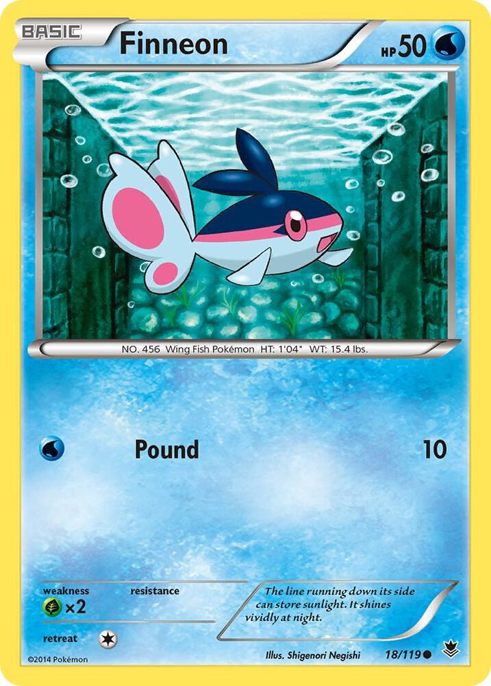 Finneon 18/119 (XY - Phantom Forces)  | Good Games Adelaide SA