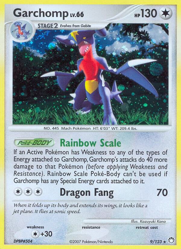 Garchomp 9/123 (Mysterious Treasures)  - Holofoil | Good Games Adelaide SA
