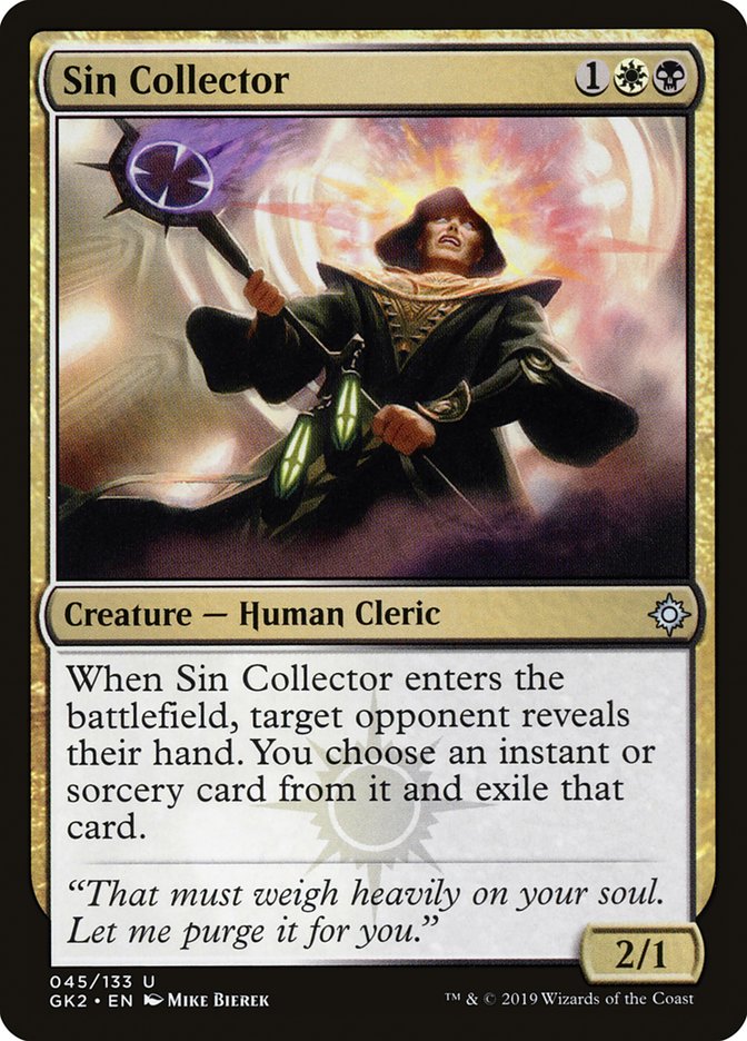 Sin Collector [Ravnica Allegiance Guild Kit] | Good Games Adelaide SA