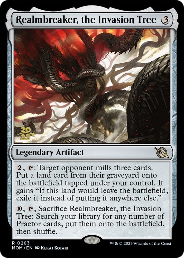 Realmbreaker the Invasion Tree 263 (Prerelease Cards)  - Foil | Good Games Adelaide SA