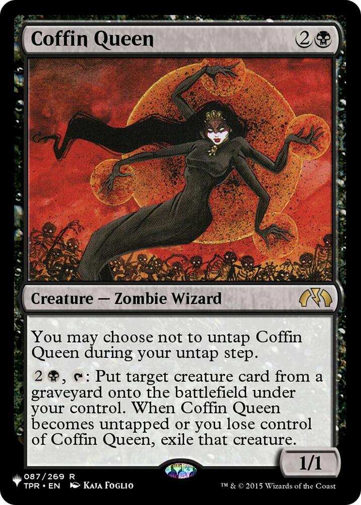 Coffin Queen 087/269 (The List Reprints)  | Good Games Adelaide SA