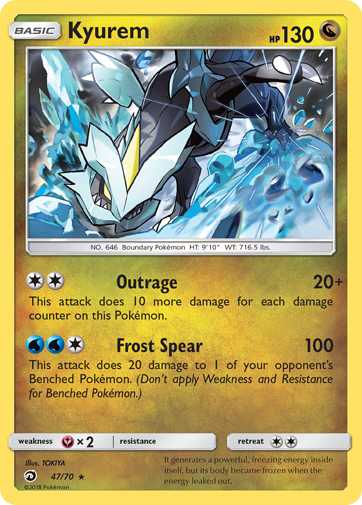 Kyurem (47/70) [Sun & Moon: Dragon Majesty] | Good Games Adelaide SA