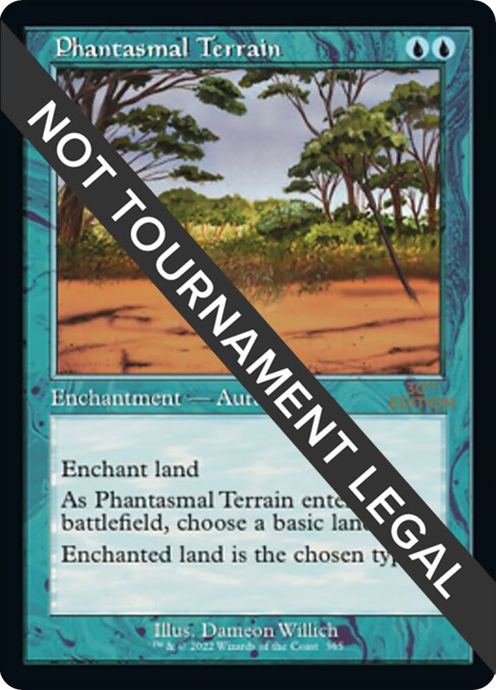 Phantasmal Terrain Retro Frame 365/594 (30th Anniversary Edition)  | Good Games Adelaide SA