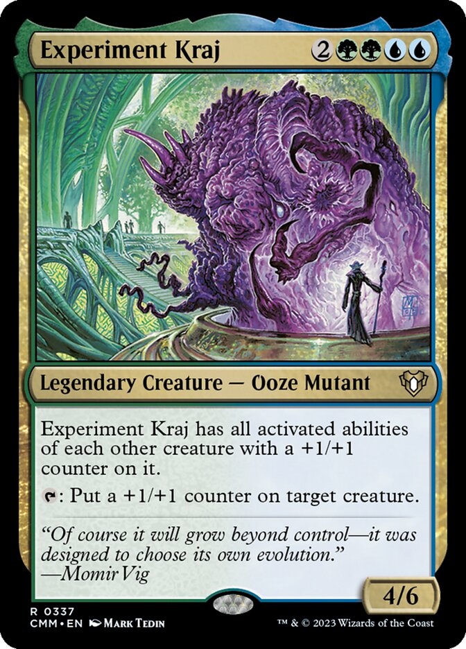 Experiment Kraj 337 (Commander Masters)  - Foil | Good Games Adelaide SA