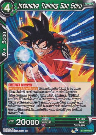 Intensive Training Son Goku (BT10-066) [Rise of the Unison Warrior 2nd Edition] | Good Games Adelaide SA