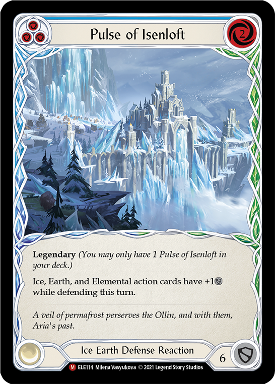 Pulse of Isenloft [ELE114] (Tales of Aria)  1st Edition Cold Foil | Good Games Adelaide SA