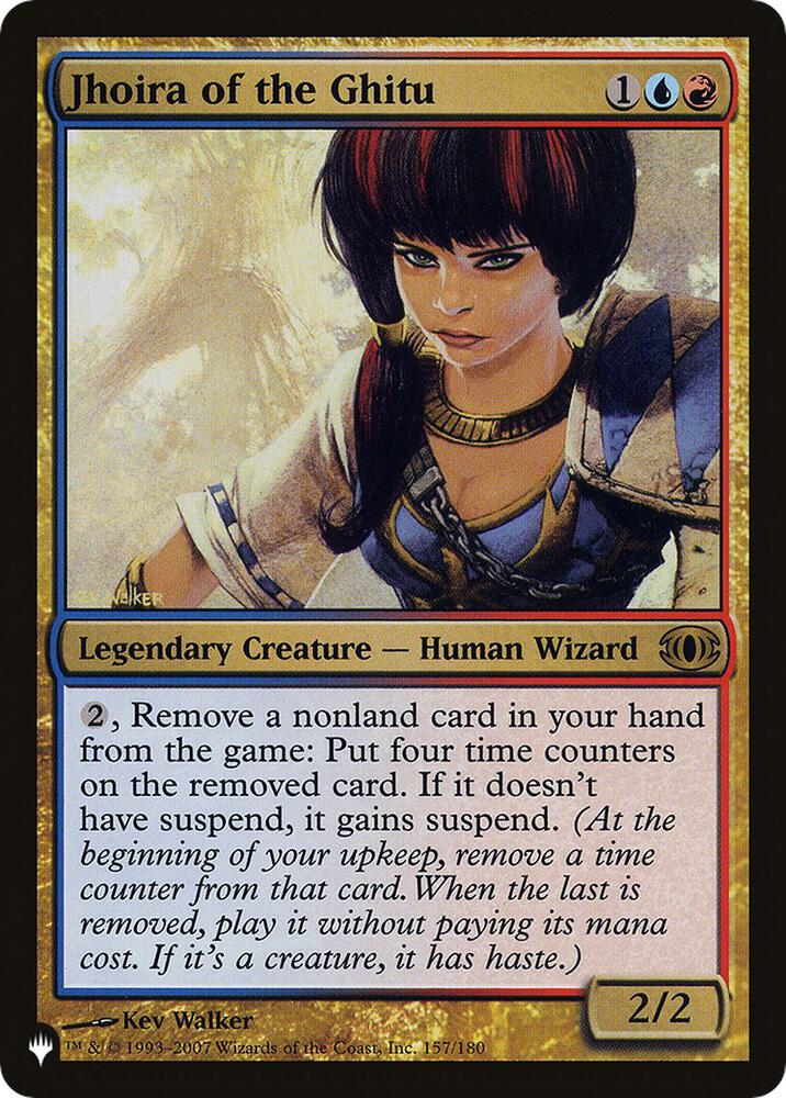 Jhoira of the Ghitu FUT 157/180 (The List Reprints)  | Good Games Adelaide SA