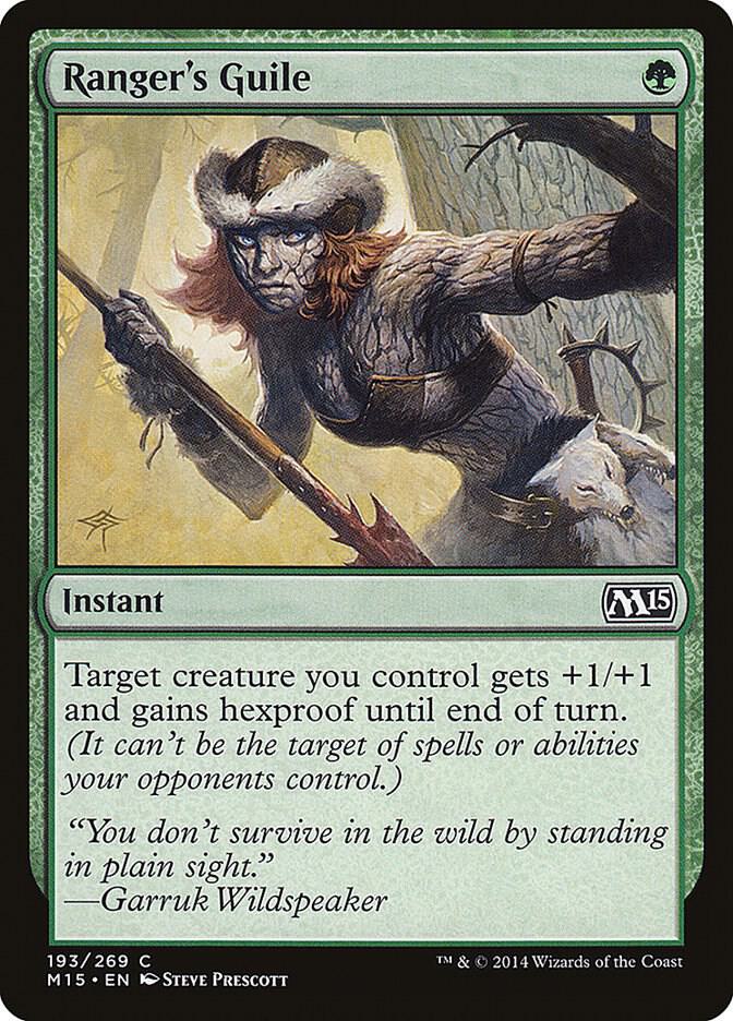 Ranger's Guile 193 (Magic 2015 (M15))  - Foil | Good Games Adelaide SA