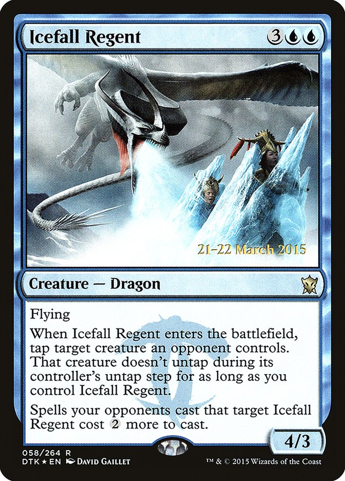 Icefall Regent [Dragons of Tarkir Promos] | Good Games Adelaide SA