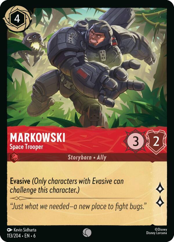 Markowski Space Trooper 113/204 (Azurite Sea)  | Good Games Adelaide SA