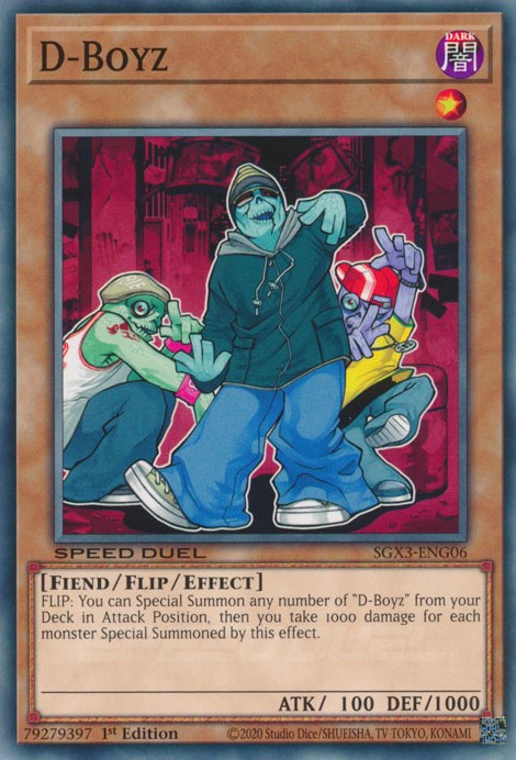 D-Boyz [SGX3-ENG06] Common | Good Games Adelaide SA