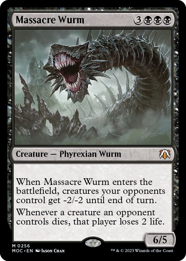 Massacre Wurm 256 (Commander: March of the Machine)  | Good Games Adelaide SA