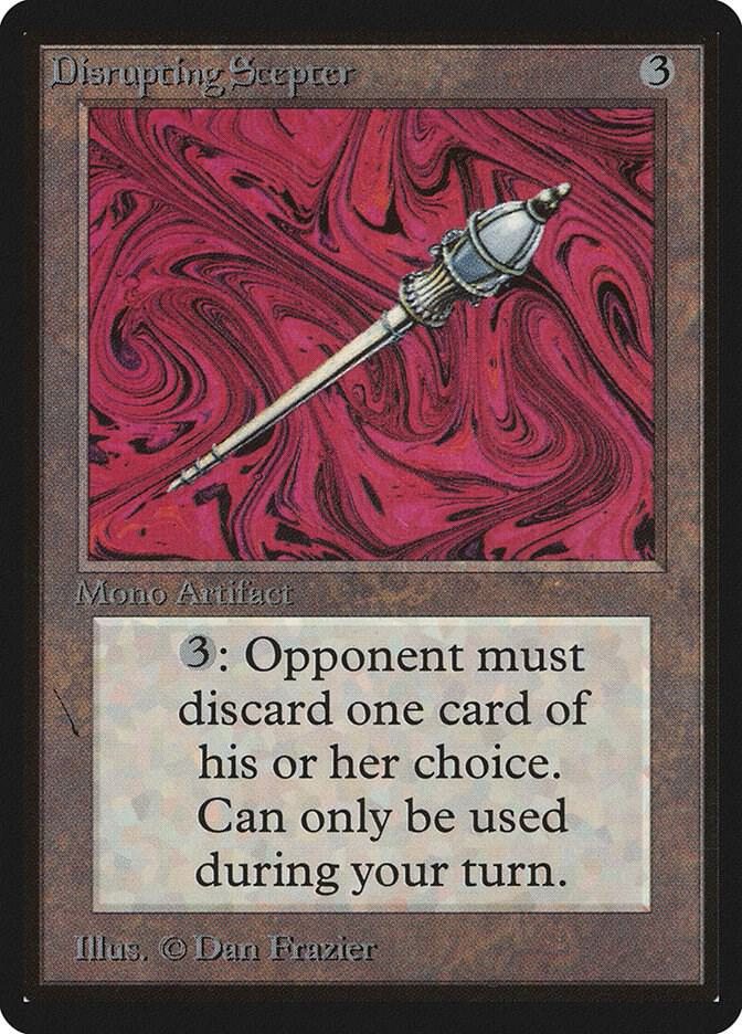 Disrupting Scepter 243/302 (Beta Edition)  | Good Games Adelaide SA