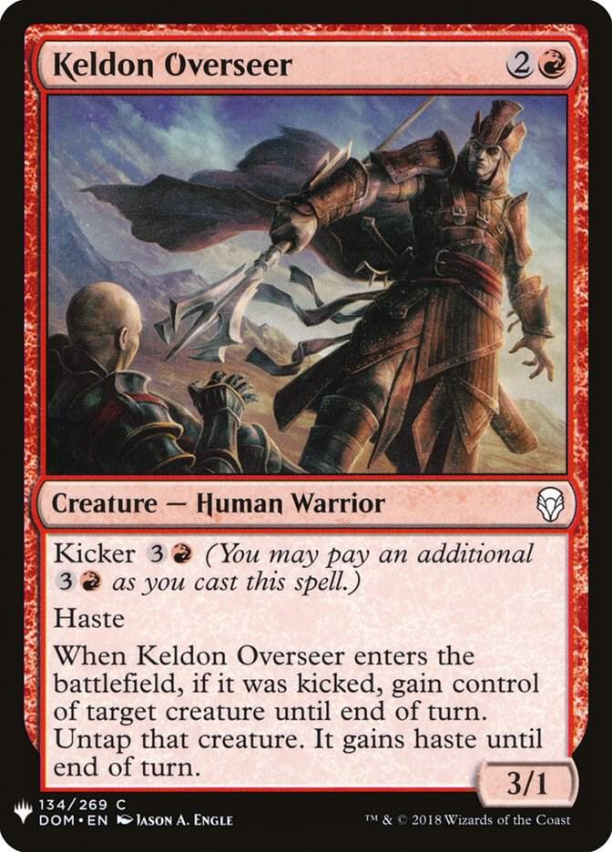 Keldon Overseer 134 (The List Reprints)  | Good Games Adelaide SA
