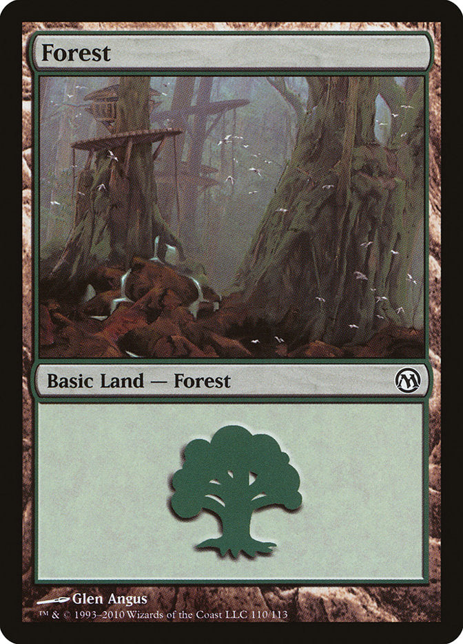 Forest (110) [Duels of the Planeswalkers] | Good Games Adelaide SA
