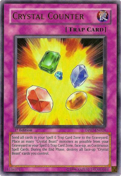 Crystal Counter [DP07-EN024] Ultra Rare | Good Games Adelaide SA