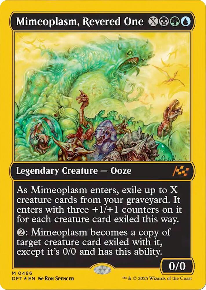 Mimeoplasm, Revered One 486 (Aetherdrift)  - Foil | Good Games Adelaide SA