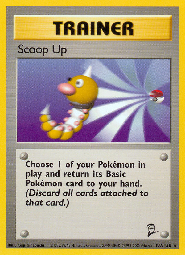 Scoop Up (107/130) [Base Set 2] | Good Games Adelaide SA