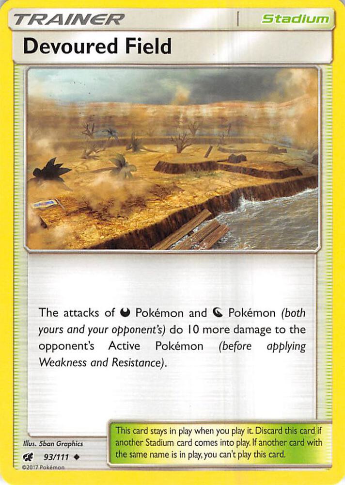 Devoured Field 93/111 (SM - Crimson Invasion)  | Good Games Adelaide SA