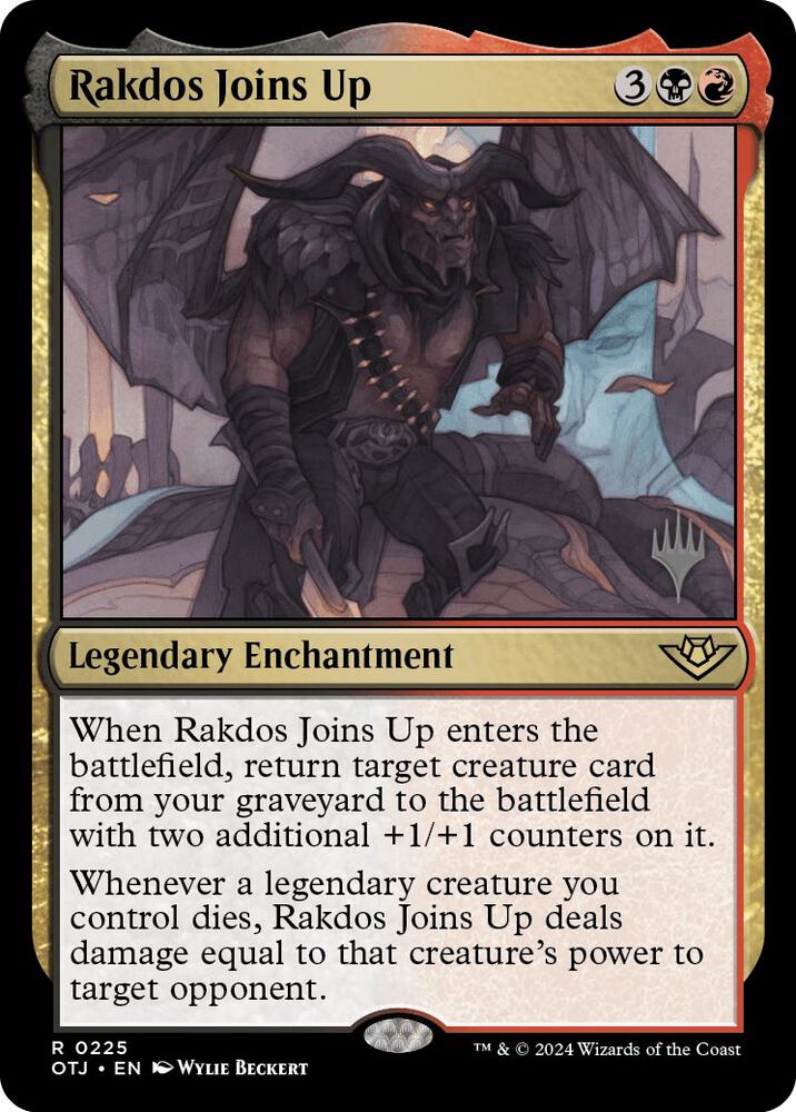 Rakdos Joins Up 225 (Promo Pack: Outlaws of Thunder Junction)  - Foil | Good Games Adelaide SA
