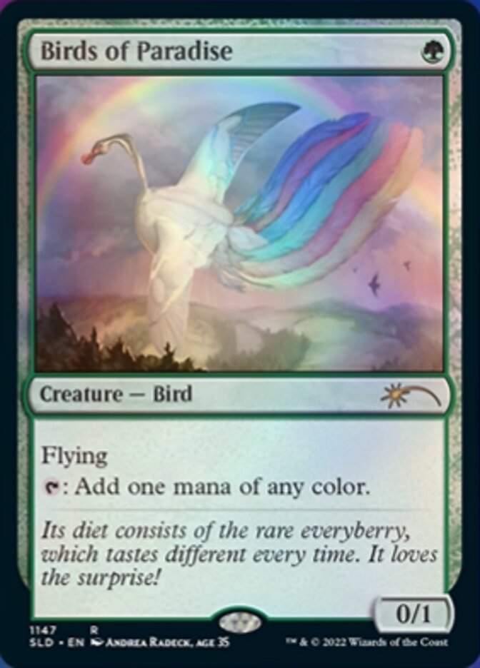 Birds of Paradise (1147) [Secret Lair Drop Series] | Good Games Adelaide SA