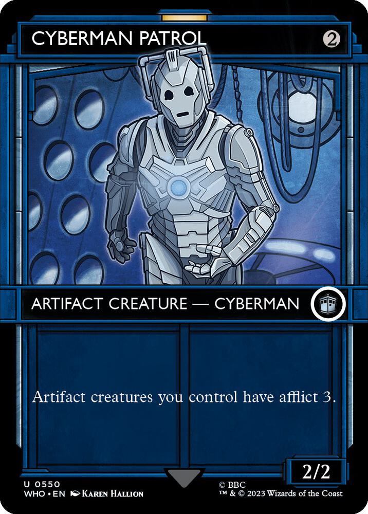 Cyberman Patrol 550 (Universes Beyond: Doctor Who)  - Foil | Good Games Adelaide SA