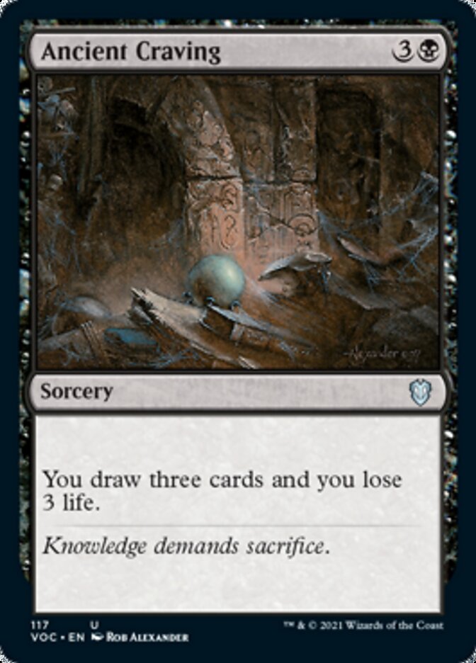 Ancient Craving [Innistrad: Crimson Vow Commander] | Good Games Adelaide SA