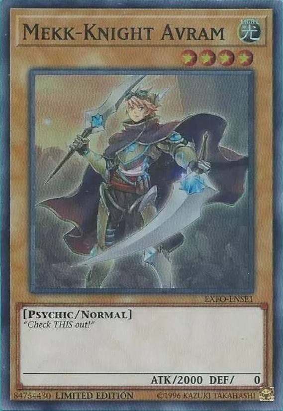 Mekk-Knight Avram [EXFO-ENSE1] Super Rare | Good Games Adelaide SA
