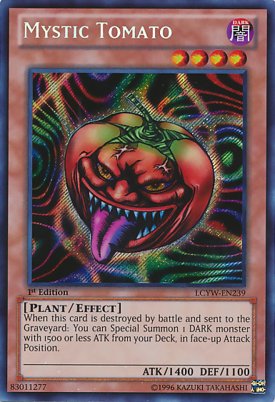 Mystic Tomato [LCYW-EN239] Secret Rare | Good Games Adelaide SA