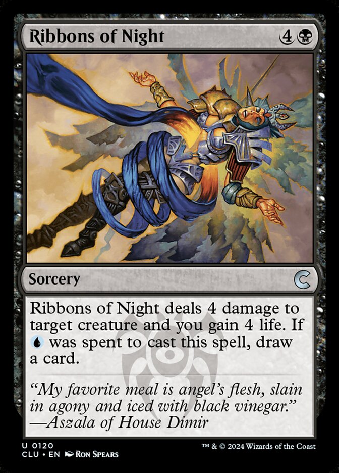 Ribbons of Night 120 (Ravnica: Clue Edition)  | Good Games Adelaide SA