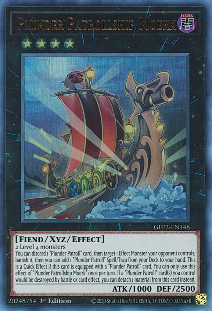 Plunder Patrollship Moerk [GFP2-EN148] Ultra Rare | Good Games Adelaide SA