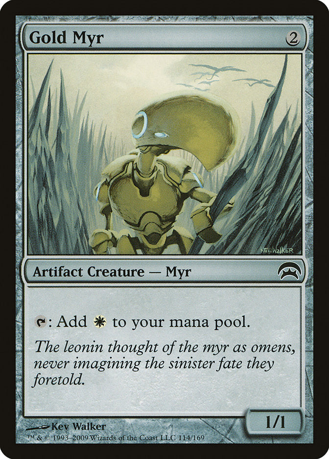 Gold Myr [Planechase] | Good Games Adelaide SA