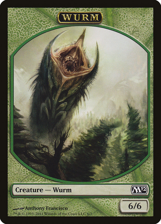 Wurm Token [Magic 2012 Tokens] | Good Games Adelaide SA