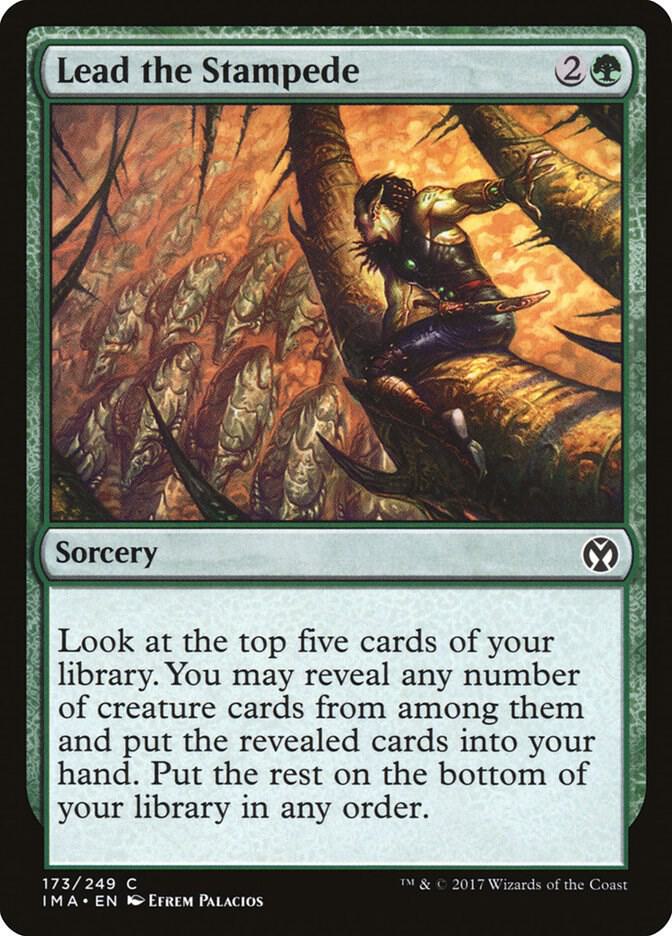 Lead the Stampede 173/249 (Iconic Masters)  - Foil | Good Games Adelaide SA