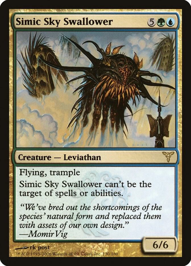 Simic Sky Swallower 130 (Dissension)  - Foil | Good Games Adelaide SA