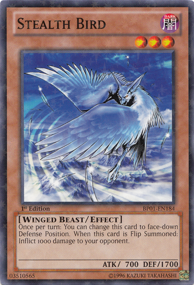 Stealth Bird [BP01-EN184] Starfoil Rare | Good Games Adelaide SA
