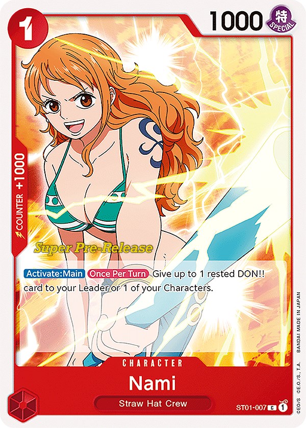 Nami [Super Pre-Release Starter Deck: Straw Hat Crew] | Good Games Adelaide SA