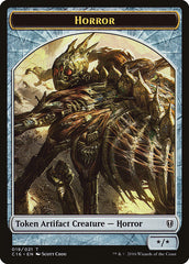 Horror // Thopter Double-sided Token [Commander 2016 Tokens] | Good Games Adelaide SA