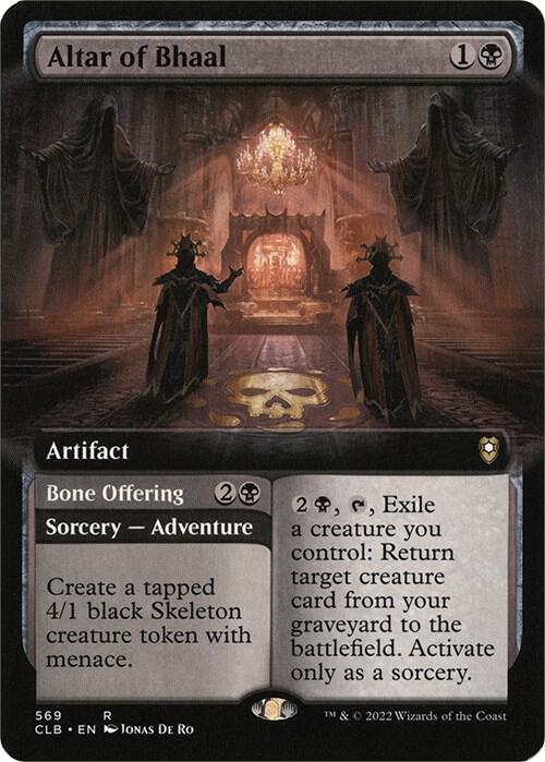 Altar of Bhaal Extended Art 569 (Commander Legends: Battle for Baldur's Gate)  | Good Games Adelaide SA
