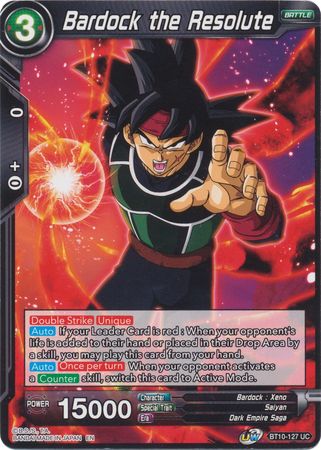 Bardock the Resolute (BT10-127) [Rise of the Unison Warrior 2nd Edition] | Good Games Adelaide SA