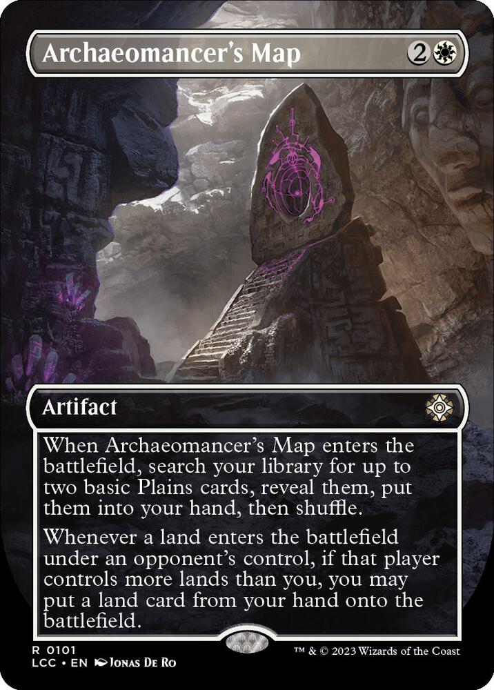 Archaeomancers Map 101 (Commander: The Lost Caverns of Ixalan)  | Good Games Adelaide SA
