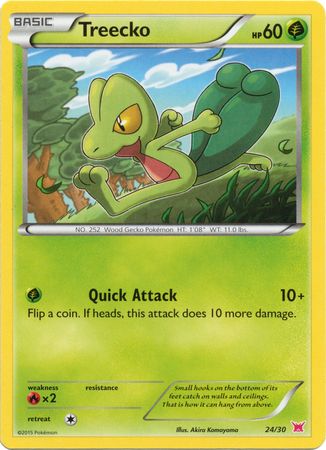 Treecko (24/30) [XY: Trainer Kit 2 - Latias] | Good Games Adelaide SA