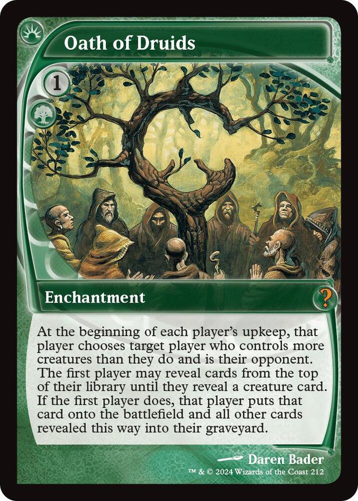 Oath of Druids 212 (Mystery Booster 2)  | Good Games Adelaide SA